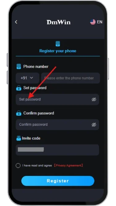Make a strong password